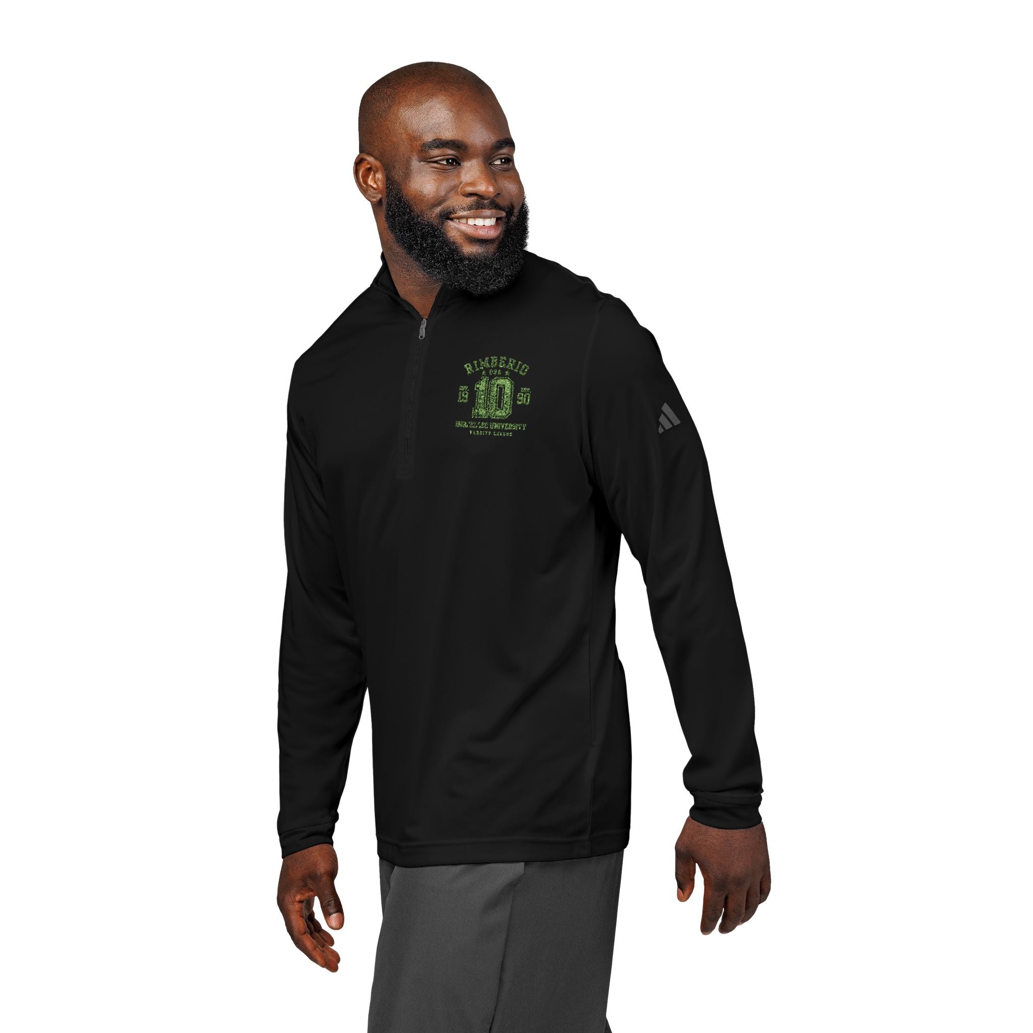 adidas® Quarter-Zip Pullover