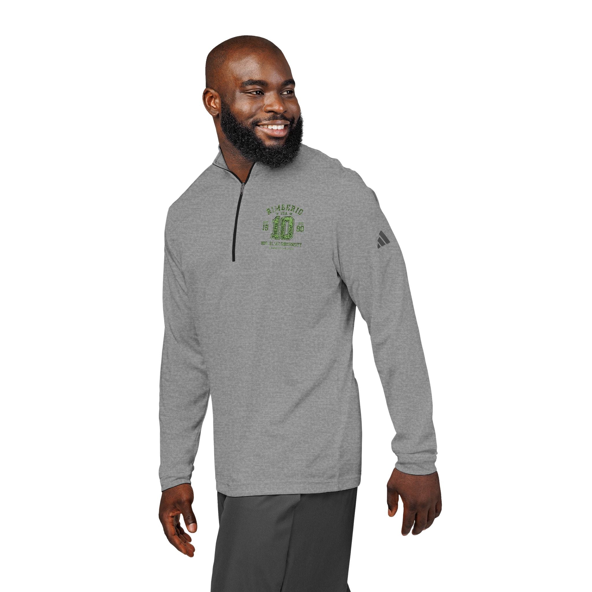 adidas® Quarter-Zip Pullover