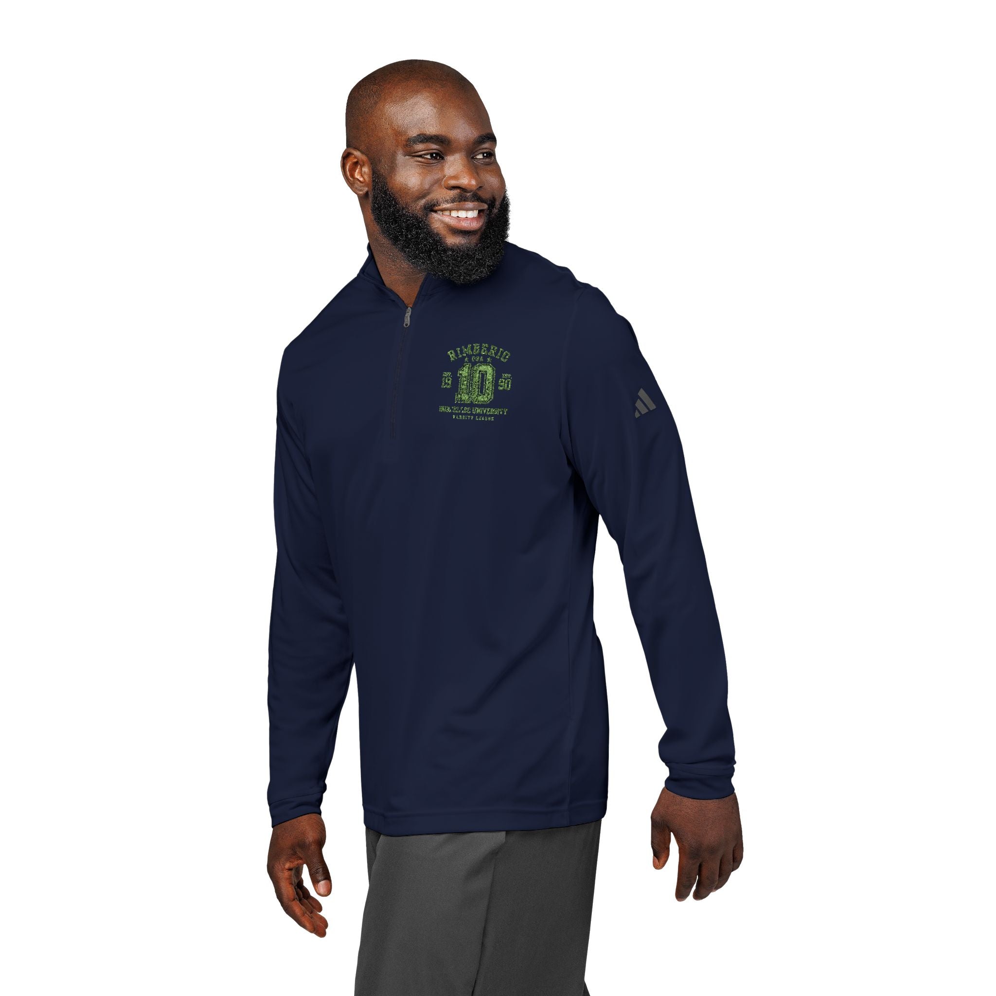 adidas® Quarter-Zip Pullover