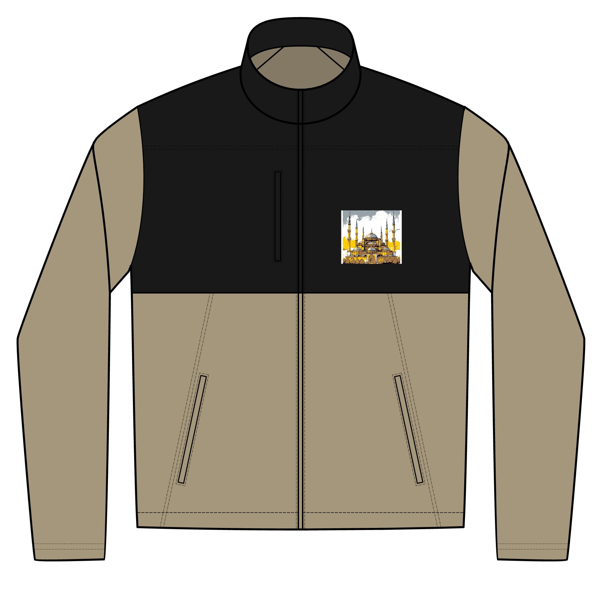 Realtree Colorblock Soft Shell Jacket – Embroidered Outdoorsman Logo