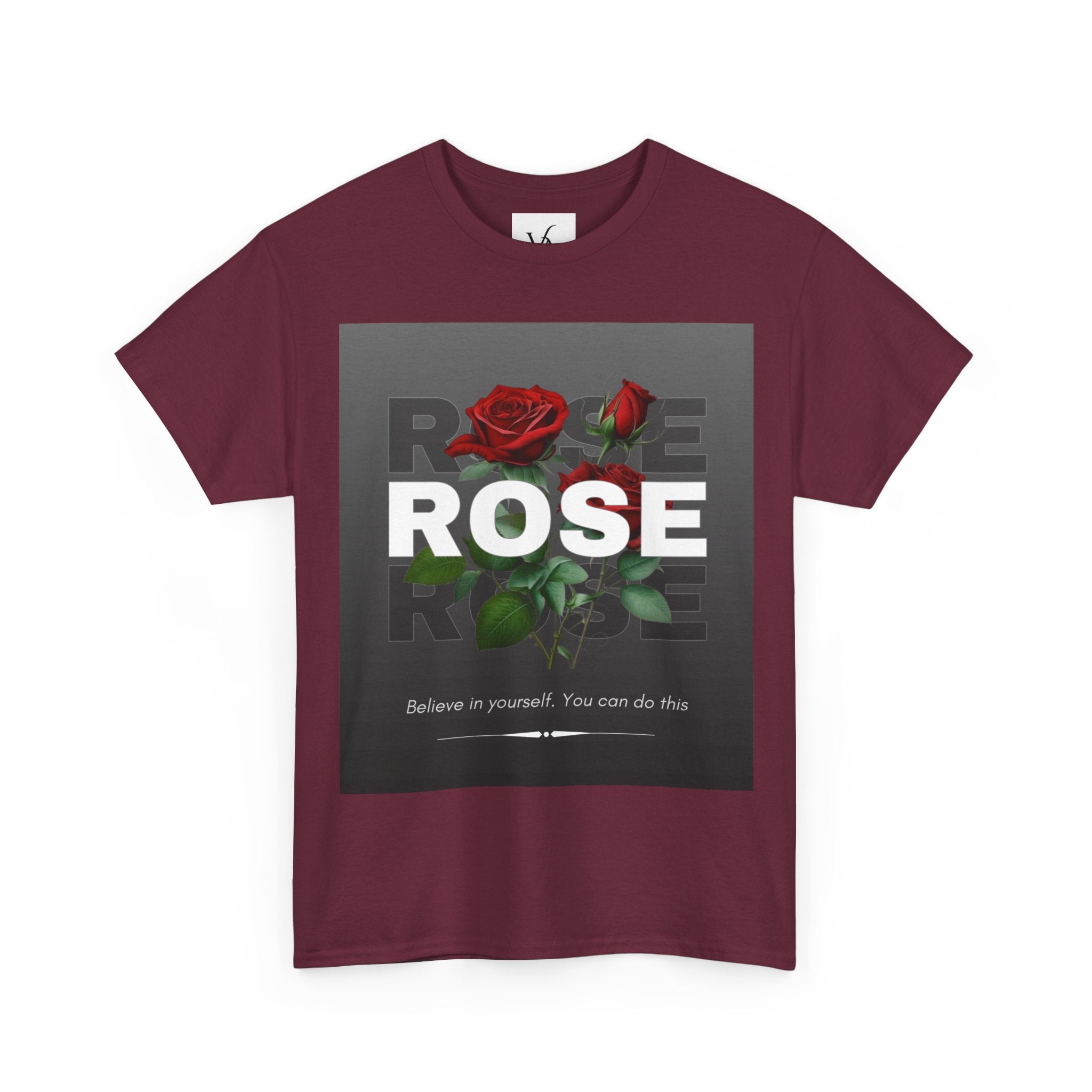 Rose Graphic Unisex Heavy Cotton T-shirt
