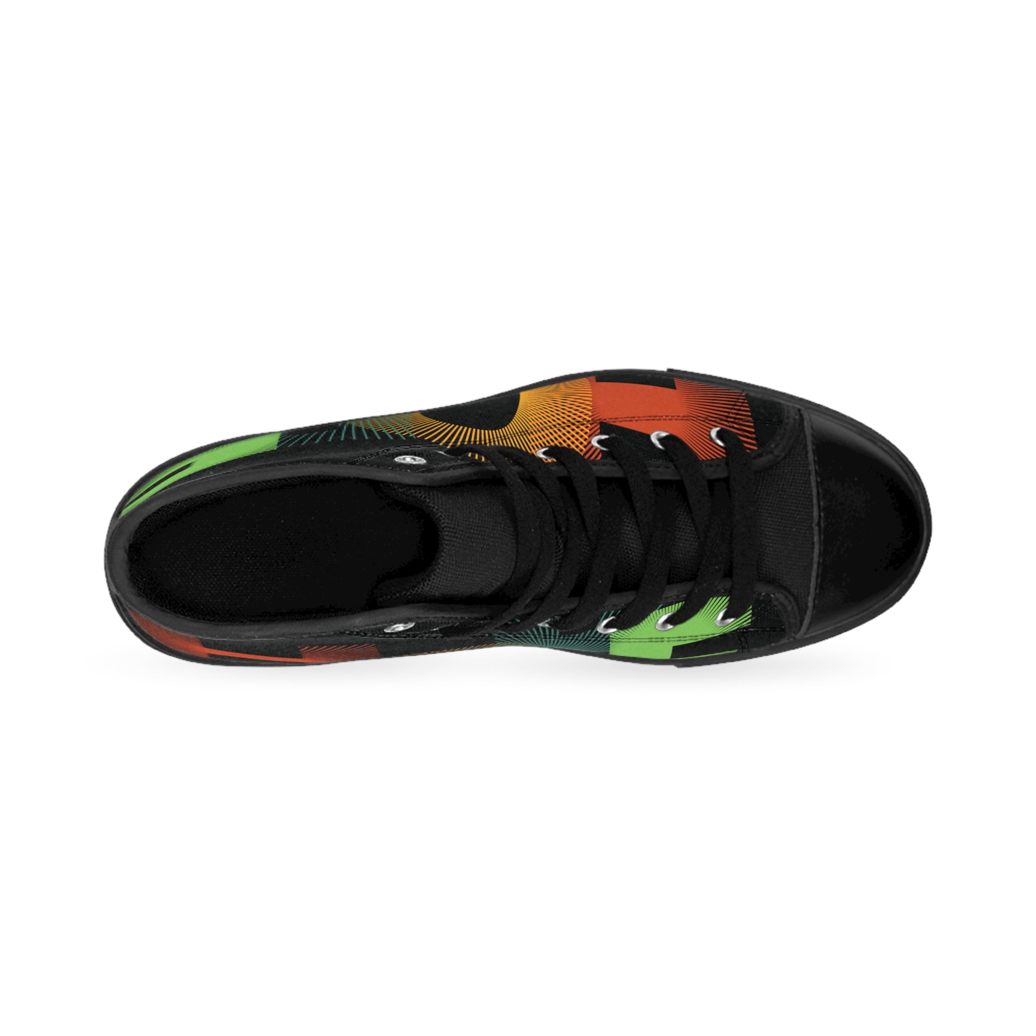Colorful 'Hope' High-Top Sneakers