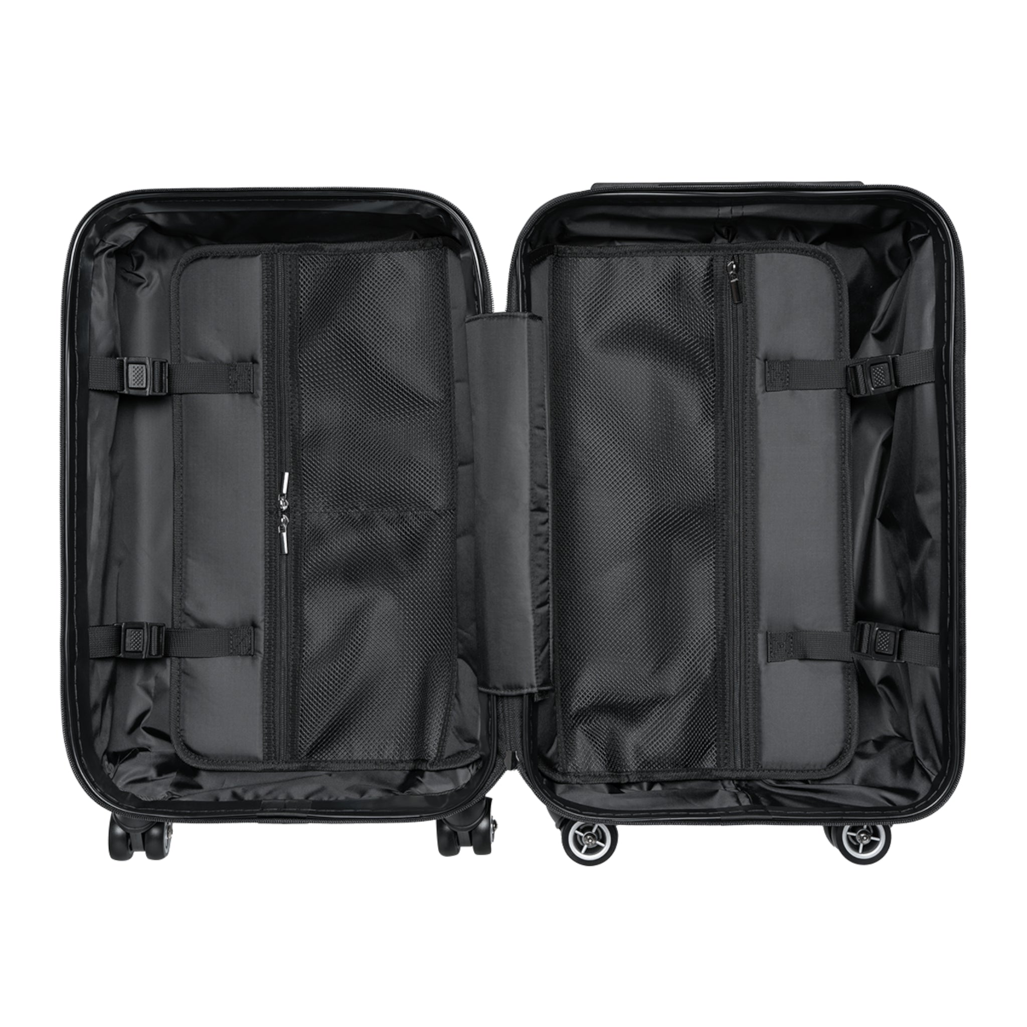 Monogram Travel Carry-On — Black Clover Pattern Suitcase