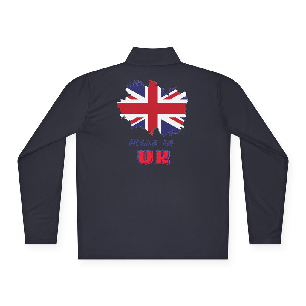 UK Graphic Unisex Quarter-Zip Pullover