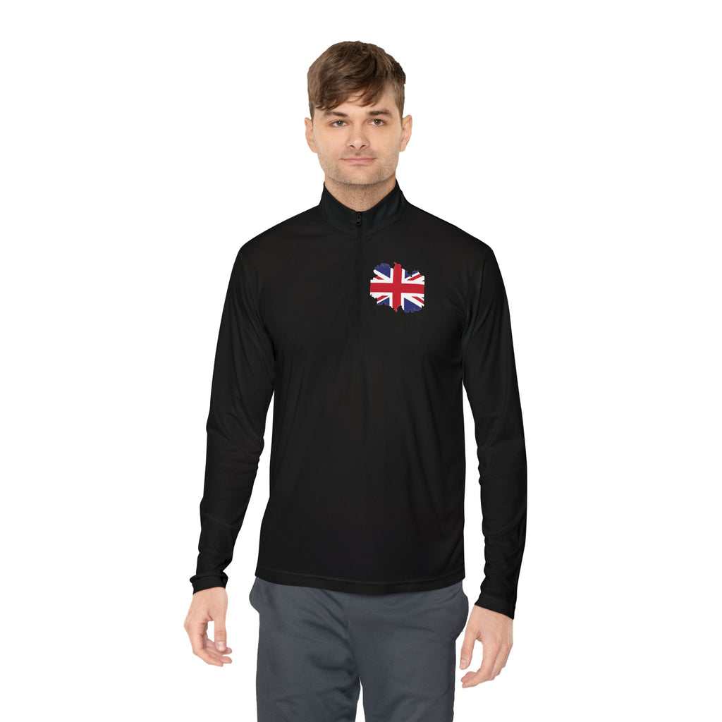 UK Graphic Unisex Quarter-Zip Pullover