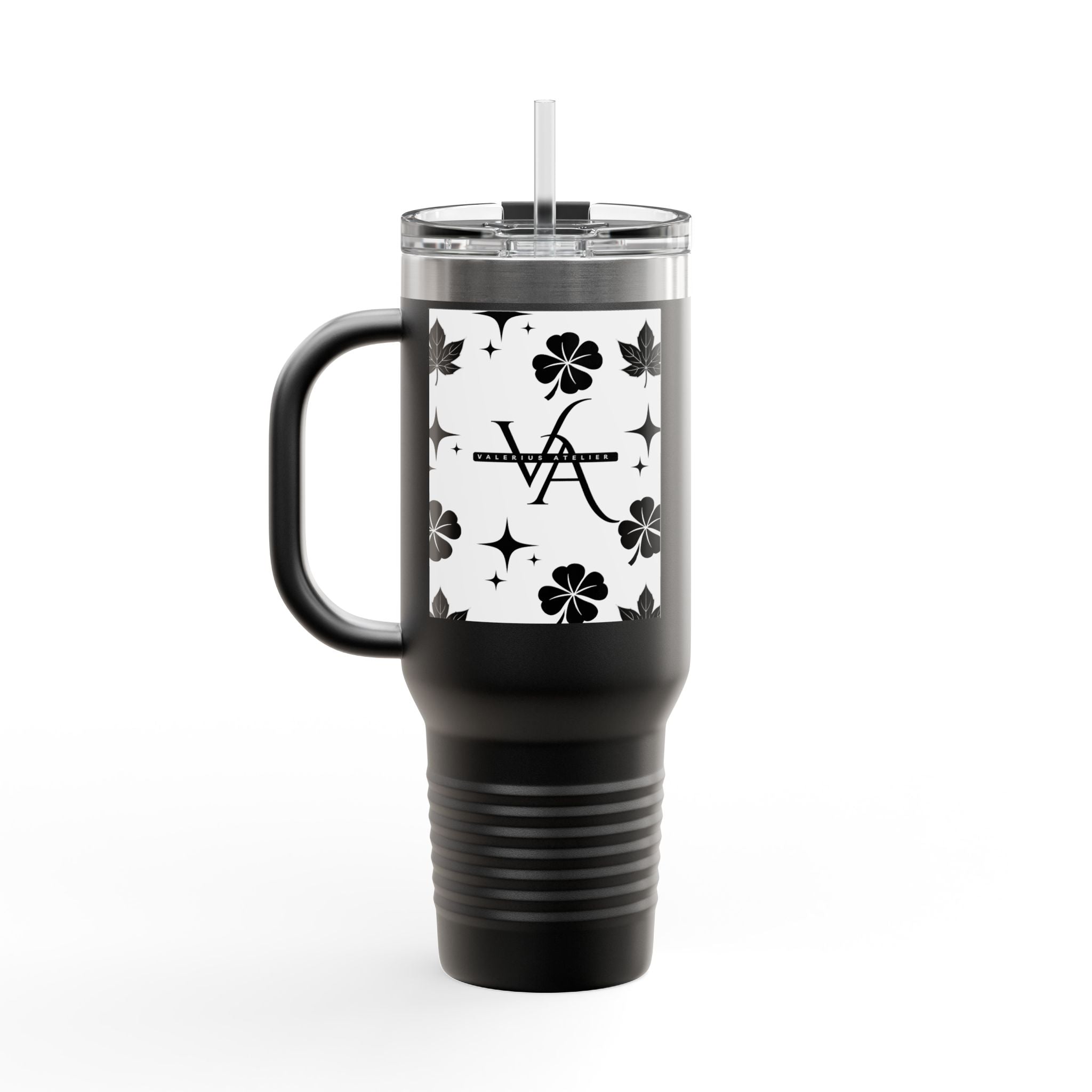Custom Valerius Atelier Stylish Insulated Travel Mug