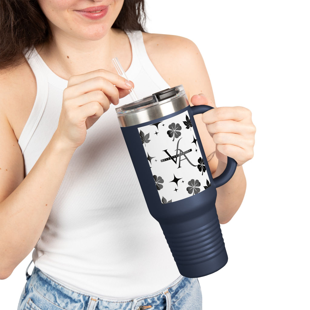 Custom Valerius Atelier Stylish Insulated Travel Mug