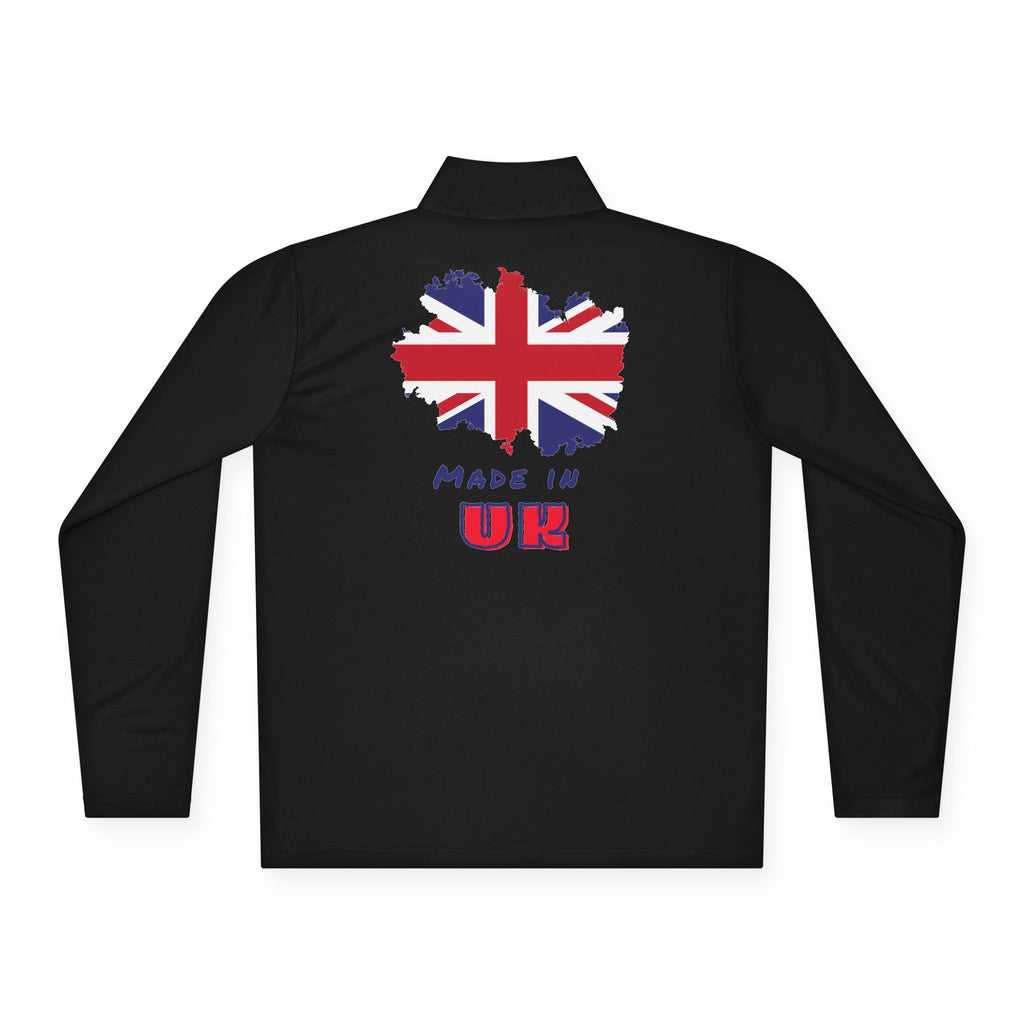UK Graphic Unisex Quarter-Zip Pullover