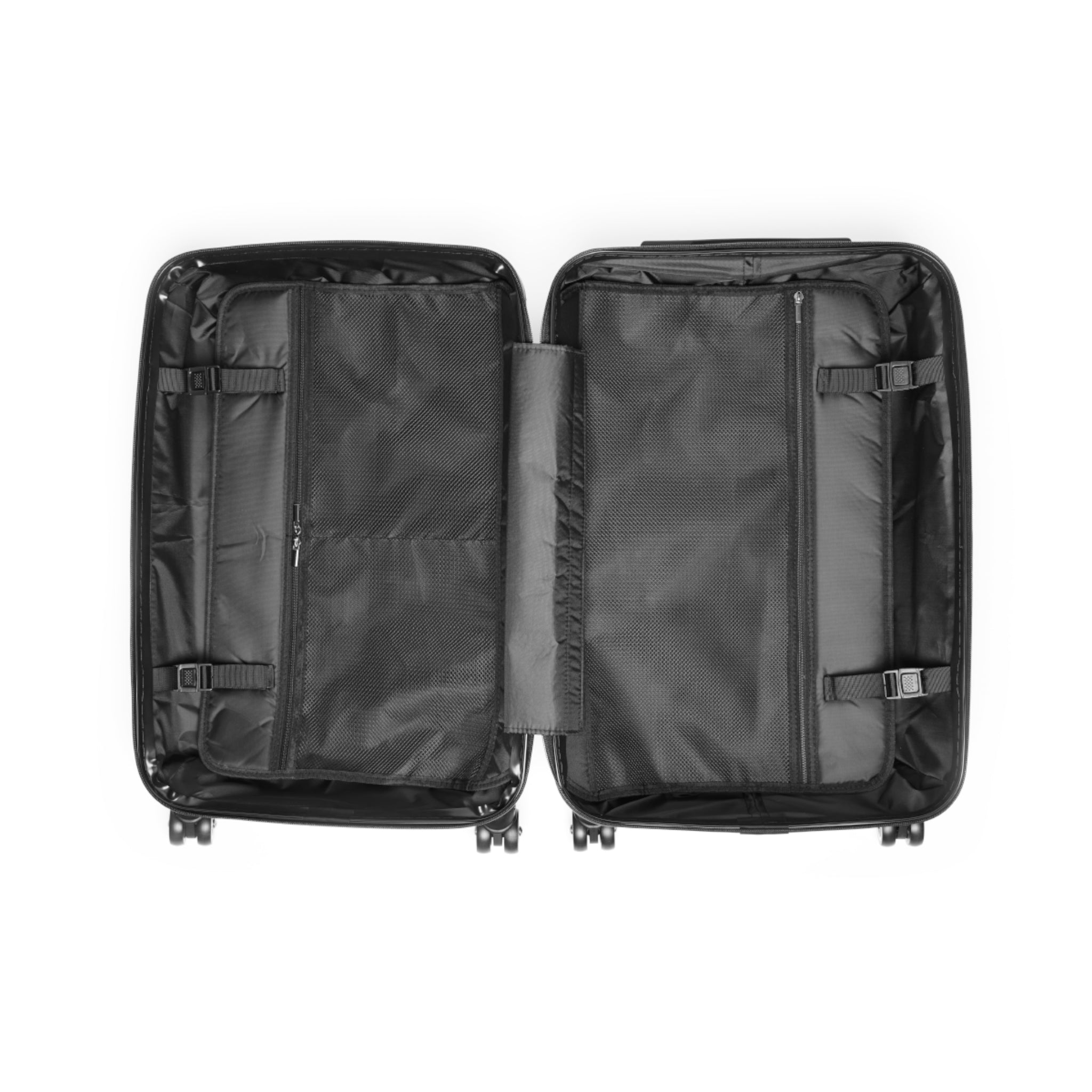 Monogram Travel Carry-On — Black Clover Pattern Suitcase