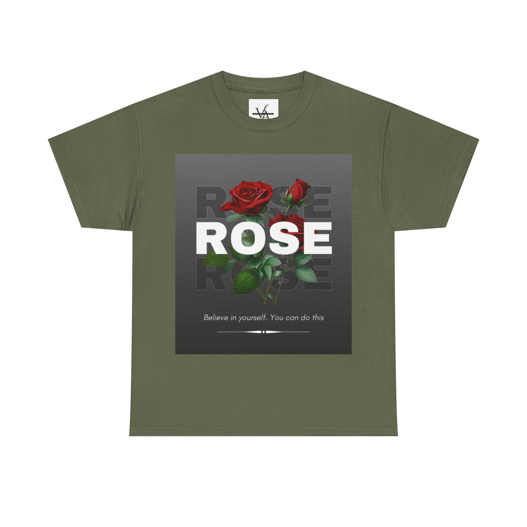 Rose Graphic Unisex Heavy Cotton T-shirt