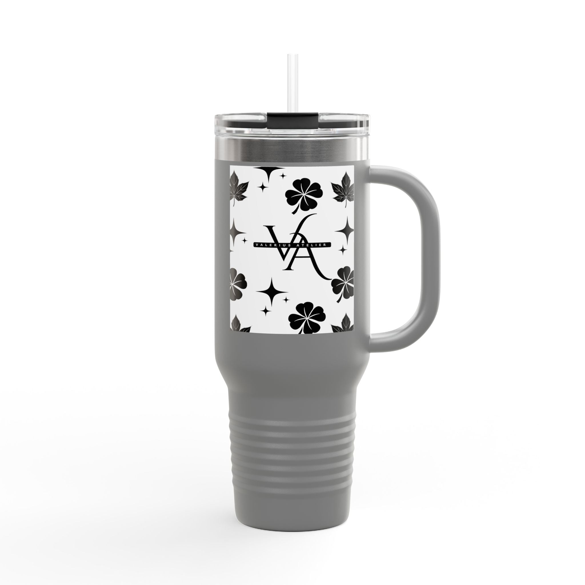 Custom Valerius Atelier Stylish Insulated Travel Mug