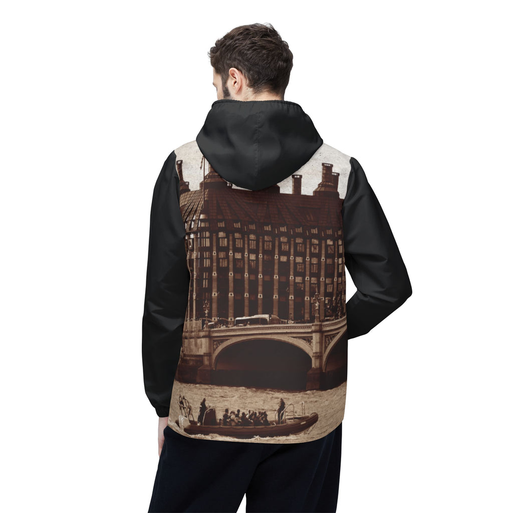 Vintage London Big Ben Windbreaker Jacket