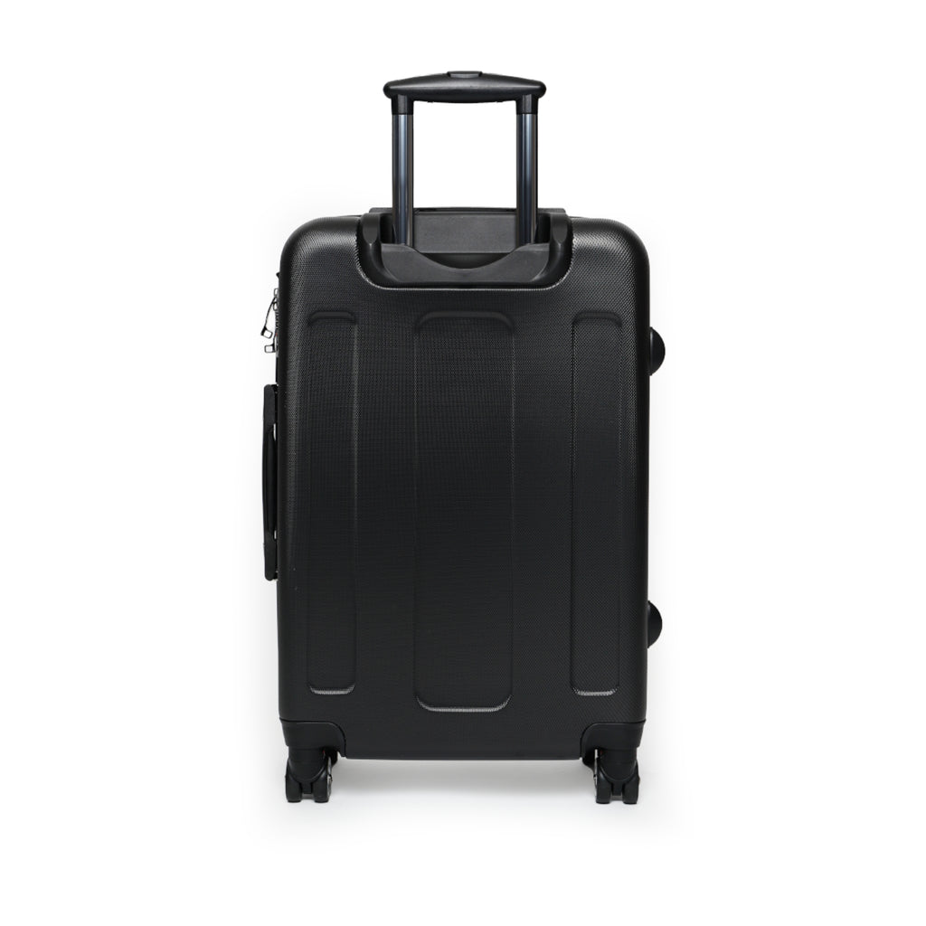Monogram Travel Carry-On — Black Clover Pattern Suitcase
