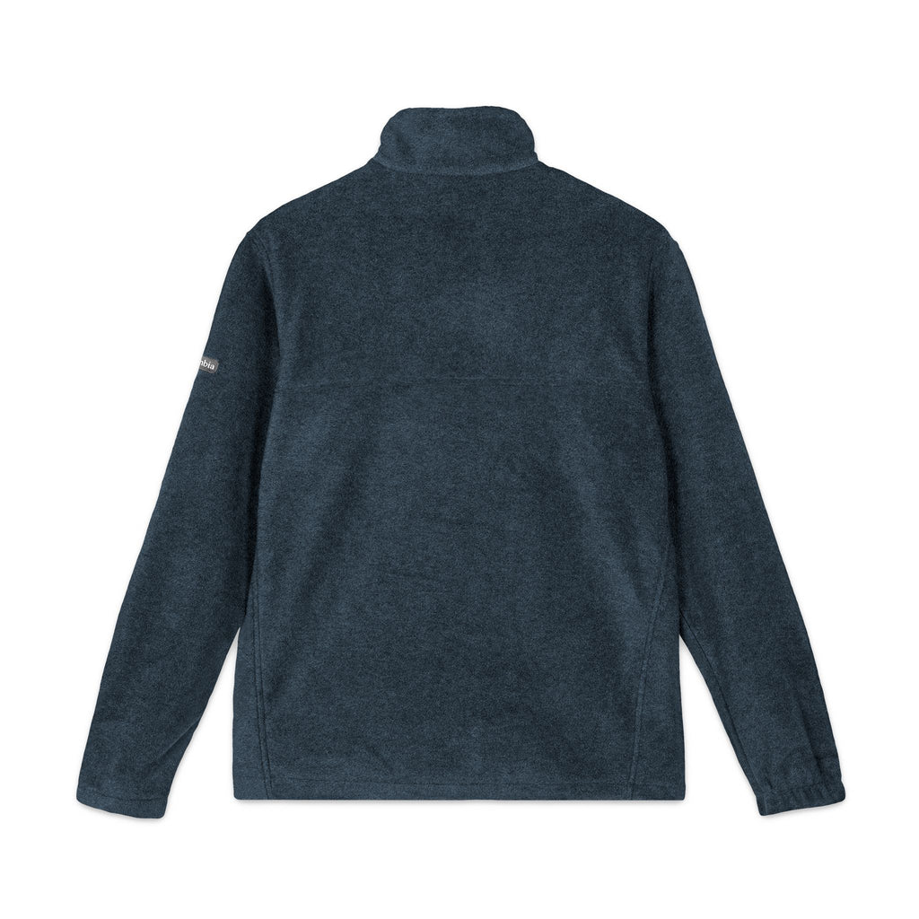 Embroidered 'keep life simple' Columbia Fleece Jacket