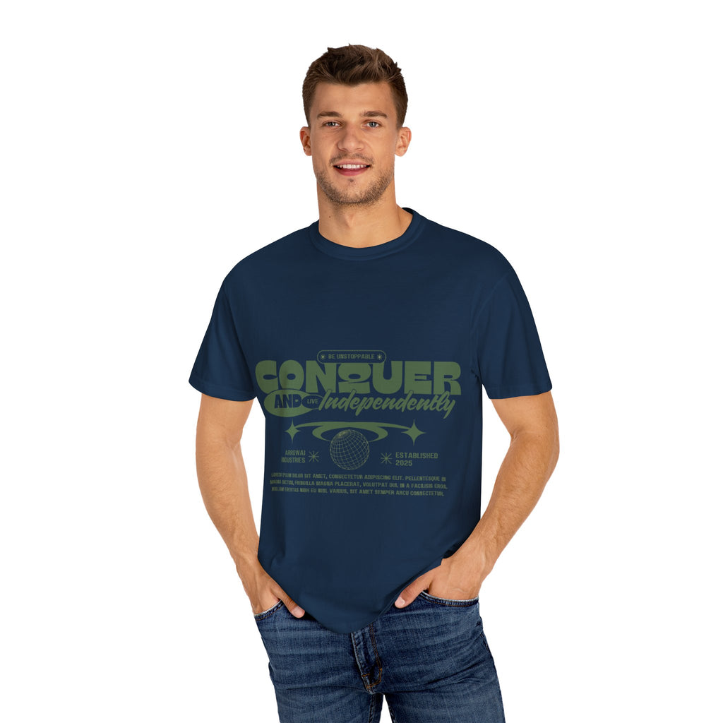 Conquer and Independently Graphic T‑Shirt