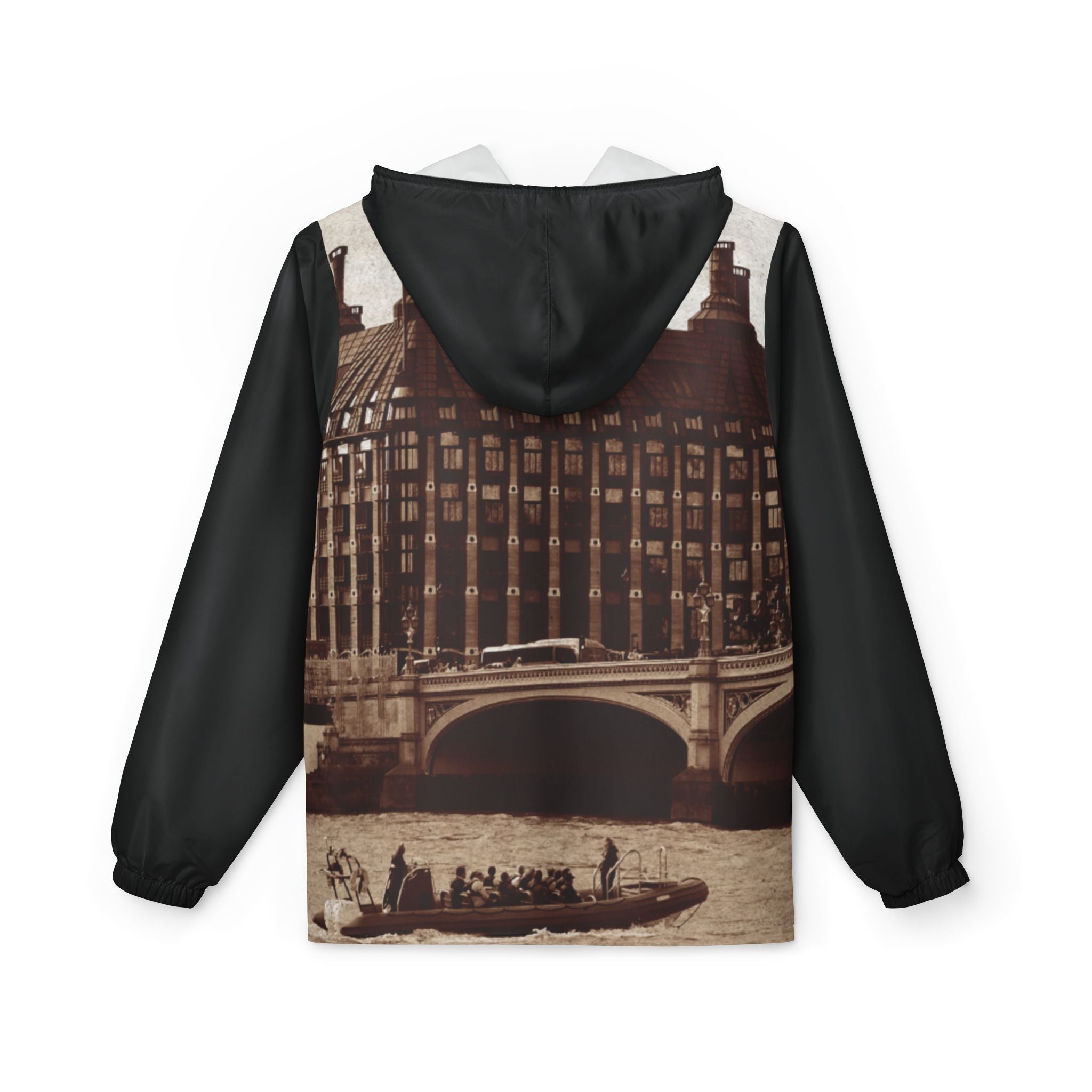 Vintage London Big Ben Windbreaker Jacket