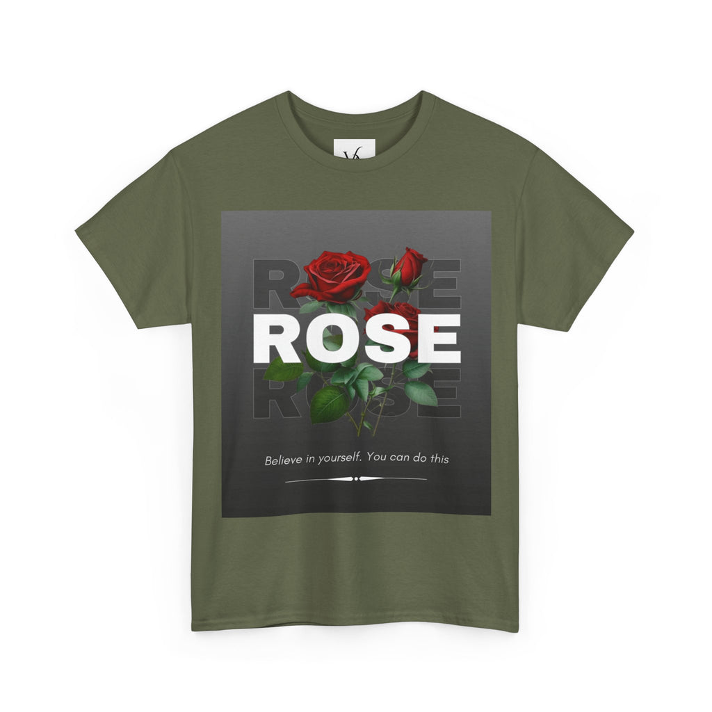 Rose Graphic Unisex Heavy Cotton T-shirt